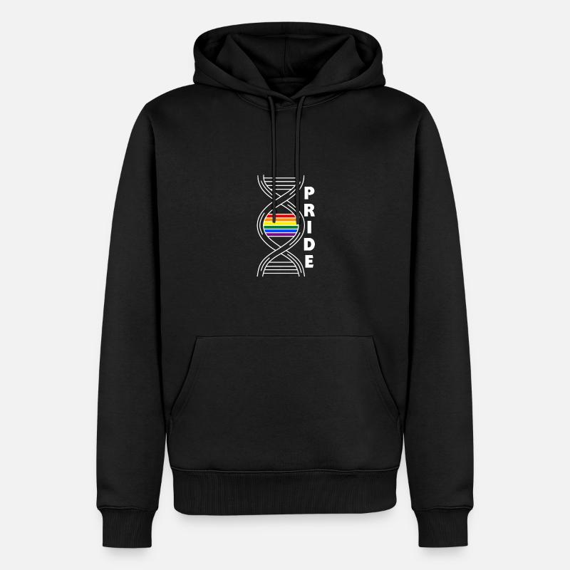 Gay Pride 2023 - Sweat à capuche Premium bio Homme - noir
