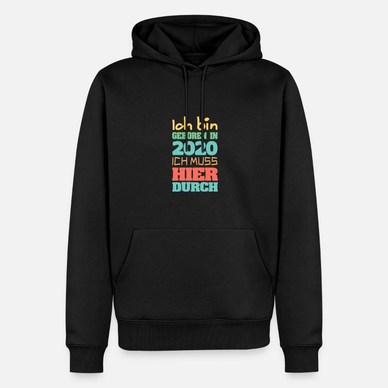 in 2020 - Männer Premium Bio Hoodie - Schwarz