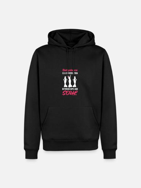 Hips and Soul Pre-Dancer Gift - Men’s Premium Organic Hoodie - black