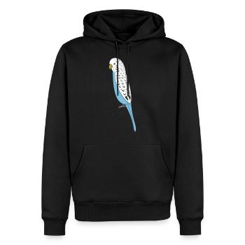 Perruque - Sweat à capuche Premium bio Homme - noir - Devant - Nico (187cm)