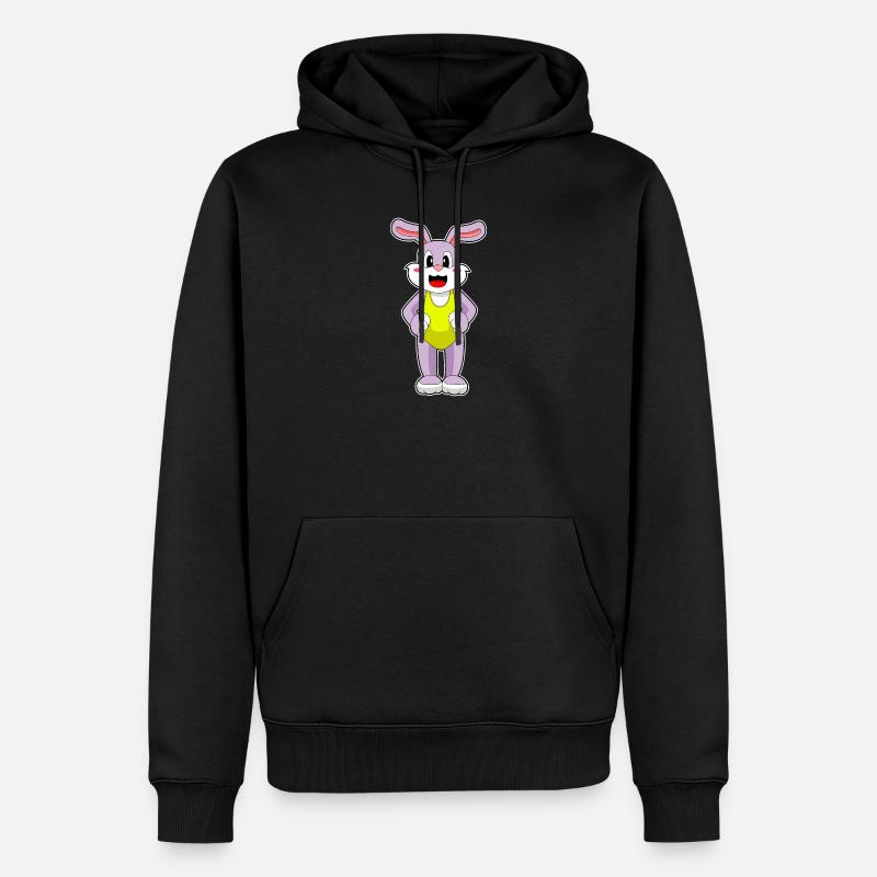 Maillot de bain Bunny - Sweat à capuche Premium bio Homme - noir