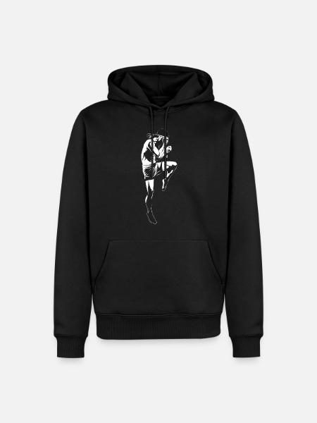 Muay Thai - Men’s Premium Organic Hoodie - black