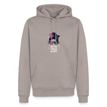 Britische Jungferninseln - Männer Premium Bio Hoodie - Taupe - Vorne - Nico (187cm)