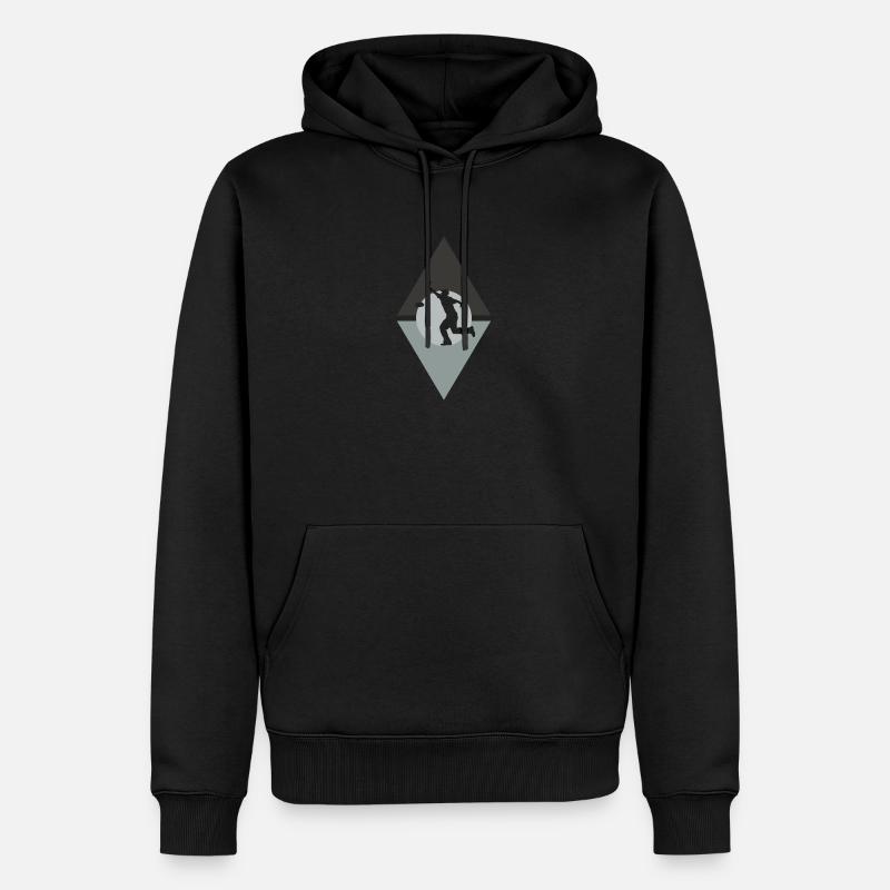 Règles du jeu Sacs - Sweat à capuche Premium bio Homme - noir