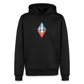 Vegan Veganer - Men’s Premium Organic Hoodie - black - Front - Nico (187cm)