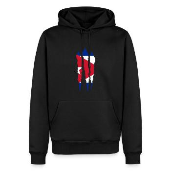 Vacances Cuba Voyage dans les Caraïbes La Havane - Sweat à capuche Premium bio Homme - noir - Devant - Nico (187cm)