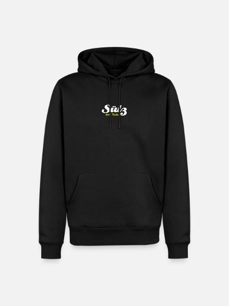 retro Köln Sülz T-Shirt - Männer Premium Bio Hoodie - Schwarz