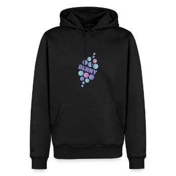 Vorname Benny - Männer Premium Bio Hoodie - Schwarz - Vorne - Nico (187cm)