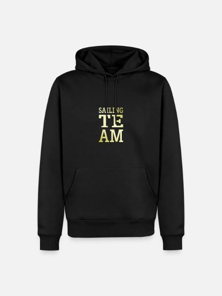 Sailing Team - Men’s Premium Organic Hoodie - black