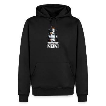 Before you ask: Australian Shepherd Aussie Aussie - Men’s Premium Organic Hoodie - black - Front - Nico (187cm)