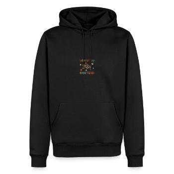 This Is My 70s Costume - Männer Premium Bio Hoodie - Schwarz - Vorne - Nico (187cm)