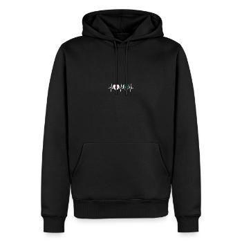 Japan und Pakistan Pakistanische Fahne Flaggen - Männer Premium Bio Hoodie - Schwarz - Vorne - Nico (187cm)