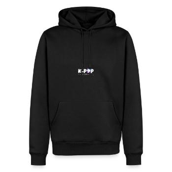 K-Pop Experte Koreanische Popmusik Kpop - Männer Premium Bio Hoodie - Schwarz - Vorne - Nico (187cm)