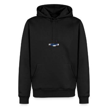 Finnland Crew Flagge Urlaub Geschenk - Männer Premium Bio Hoodie - Schwarz - Vorne - Nico (187cm)