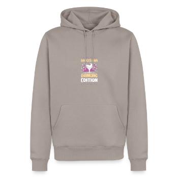 Barcelona Party Urlaub - Männer Premium Bio Hoodie - Taupe - Vorne - Nico (187cm)