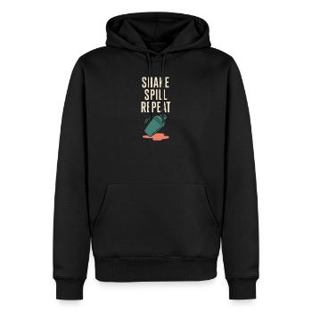 Shaker Steckt Fest Anfänger-mixologe - Männer Premium Bio Hoodie - Schwarz - Vorne - Nico (187cm)