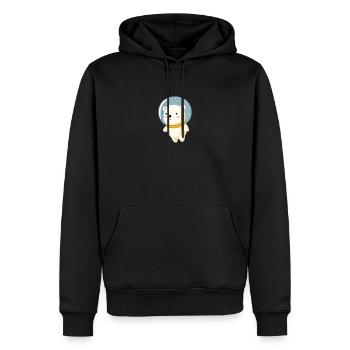 Mignon Polar Bear Cartoon Style Tshirt pour enfants - Sweat à capuche Premium bio Homme - noir - Devant - Nico (187cm)