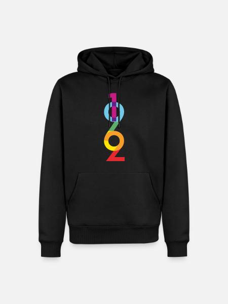 1962 - Men’s Premium Organic Hoodie - black