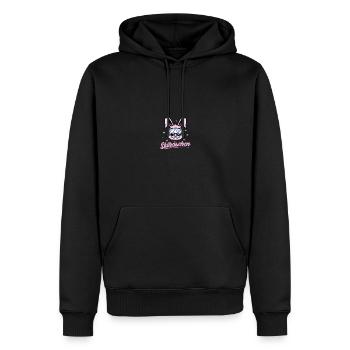 Skihase Skihaserl Skifahren Apres Ski Skifahrerin - Männer Premium Bio Hoodie - Schwarz - Vorne - Nico (187cm)