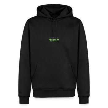 Gartenfreunde Rasenflüsterer Platzwart Geschenk - Männer Premium Bio Hoodie - Schwarz - Vorne - Nico (187cm)