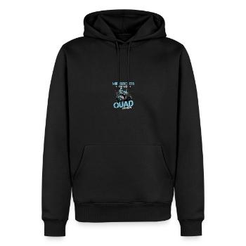 Quad Quadbike Quadfahrer Geschenk - Männer Premium Bio Hoodie - Schwarz - Vorne - Nico (187cm)