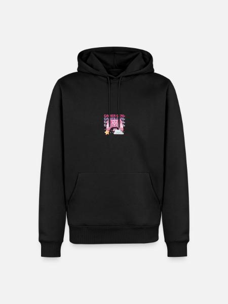 Gamer Gift Gamers Gamer Gamepad - Men’s Premium Organic Hoodie - black