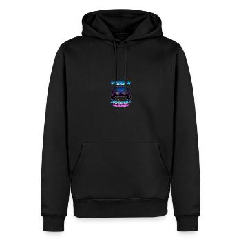 Zocker Geschenk Gamer Videospiele zocken Retrogame - Männer Premium Bio Hoodie - Schwarz - Vorne - Nico (187cm)