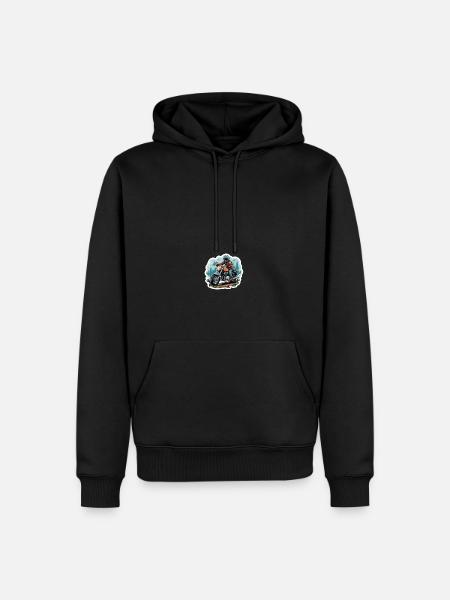 Motorcycle tour - Men’s Premium Organic Hoodie - black