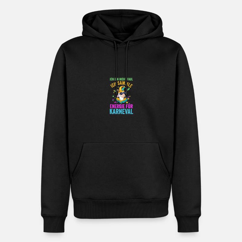 Costume de carnaval Carnaval - Sweat à capuche Premium bio Homme - noir