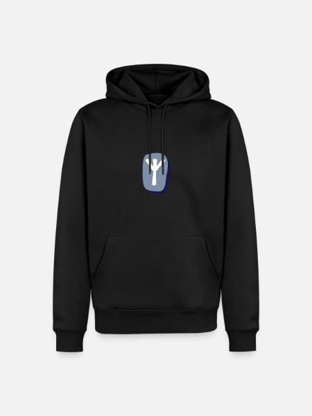 Algiz Rune - Men’s Premium Organic Hoodie -