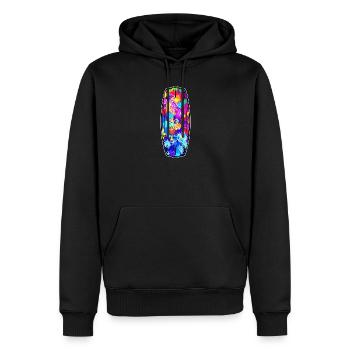 Surfboard Surfing Wakeboard Wassersport Wakesurfen - Männer Premium Bio Hoodie - Schwarz - Vorne - Nico (187cm)