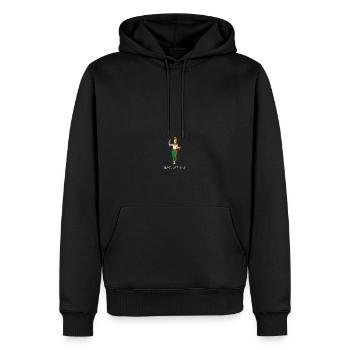 Cambodge Tradition Danse Khmer Apsara I Cadeau - Sweat à capuche Premium bio Homme - noir - Devant - Nico (187cm)