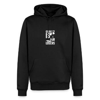 Parasailing Essentials Parakiting Toys Parasailer - Männer Premium Bio Hoodie - Schwarz - Vorne - Nico (187cm)