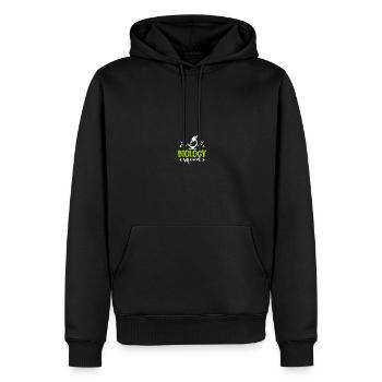 DNA Wissenschaft Biologe Biologie - Männer Premium Bio Hoodie - Schwarz - Vorne - Nico (187cm)