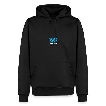 Meeresbiologe Meeresbiologie - Männer Premium Bio Hoodie - Schwarz - Vorne - Nico (187cm)