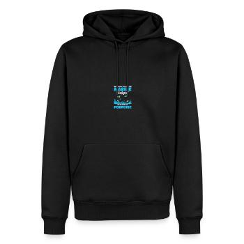 Marine Biologist Marine Biology - Men’s Premium Organic Hoodie - black - Front - Nico (187cm)