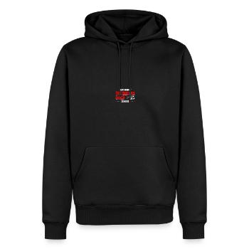 Coaching Fußball Vater Trainer Fußballtrainer - Männer Premium Bio Hoodie - Schwarz - Vorne - Nico (187cm)