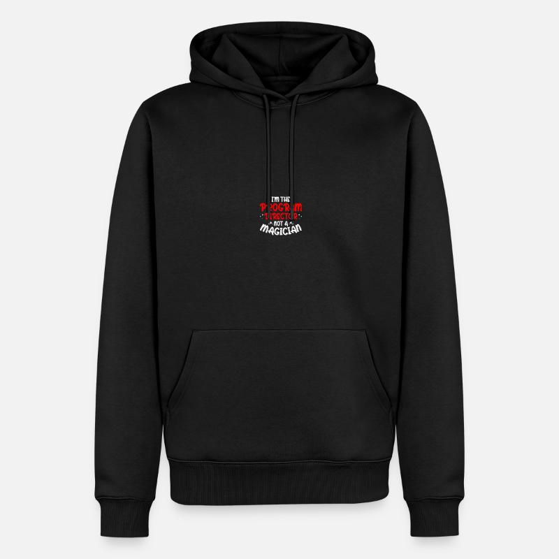Programmdirektor - Männer Premium Bio Hoodie - Schwarz