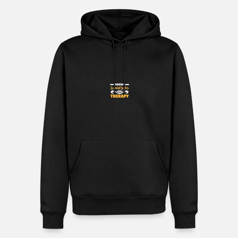 Reptilien Eidechse Leopard Gecko - Männer Premium Bio Hoodie - Schwarz