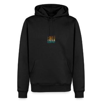 Videograf Filmemacher Filmregisseur Filmemachen - Männer Premium Bio Hoodie - Schwarz - Vorne - Nico (187cm)