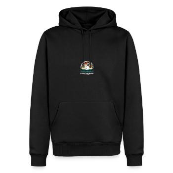 Vidéaste Cinéaste Réalisateur Réalisateur Réalisation - Sweat à capuche Premium bio Homme - noir - Devant - Nico (187cm)