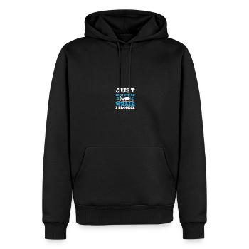 Seaworld Cetacean Orca Observation des baleines - Sweat à capuche Premium bio Homme - noir - Devant - Nico (187cm)