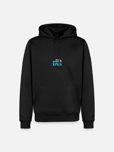 Computer-Netzwerktechnik Netzwerkingenieur - Männer Premium Bio Hoodie - Schwarz