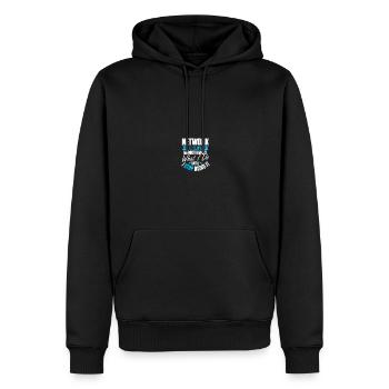 Computer Network Technology Network Engineer - Men’s Premium Organic Hoodie - black - Front - Nico (187cm)