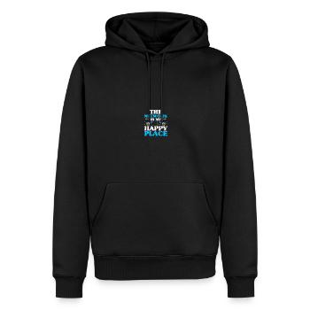 Computer Network Technology Network Engineer - Men’s Premium Organic Hoodie - black - Front - Nico (187cm)