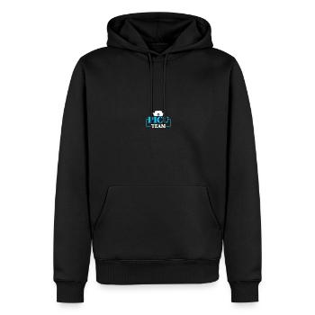 Kinderkrankenschwester PICU Krankenschwester - Männer Premium Bio Hoodie - Schwarz - Vorne - Nico (187cm)