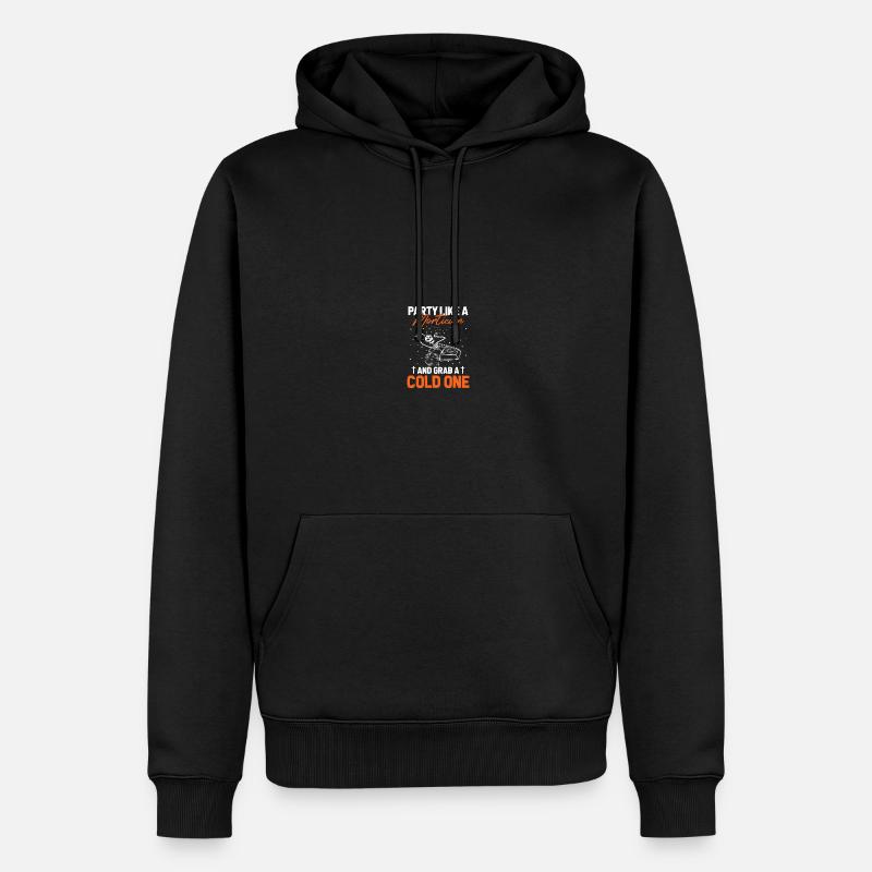 Undertaker Undertaker - Sweat à capuche Premium bio Homme - noir