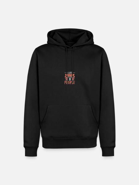 Gnomies Gardening Garden Gnome - Men’s Premium Organic Hoodie - black