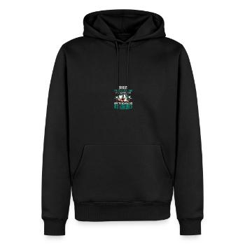 Gnomies Gartenarbeit Gartenzwerg - Männer Premium Bio Hoodie - Schwarz - Vorne - Nico (187cm)