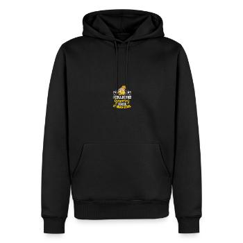 Gnomies Gartenarbeit Gartenzwerg - Männer Premium Bio Hoodie - Schwarz - Vorne - Nico (187cm)